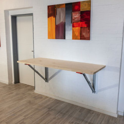 Konsolen mit Rahmen für Wandklapptisch