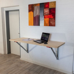 Konsolen mit Rahmen für Wandklapptisch