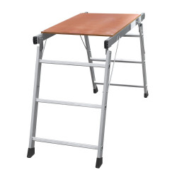Alu Arbeitsplattform Arbeitsbühne Tritteleiter klappbar Malertisch Werkbank