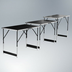 Multifunktionstisch 3 teilig Mehrzwecktisch Arbeitstisch Tapeziertisch Garten