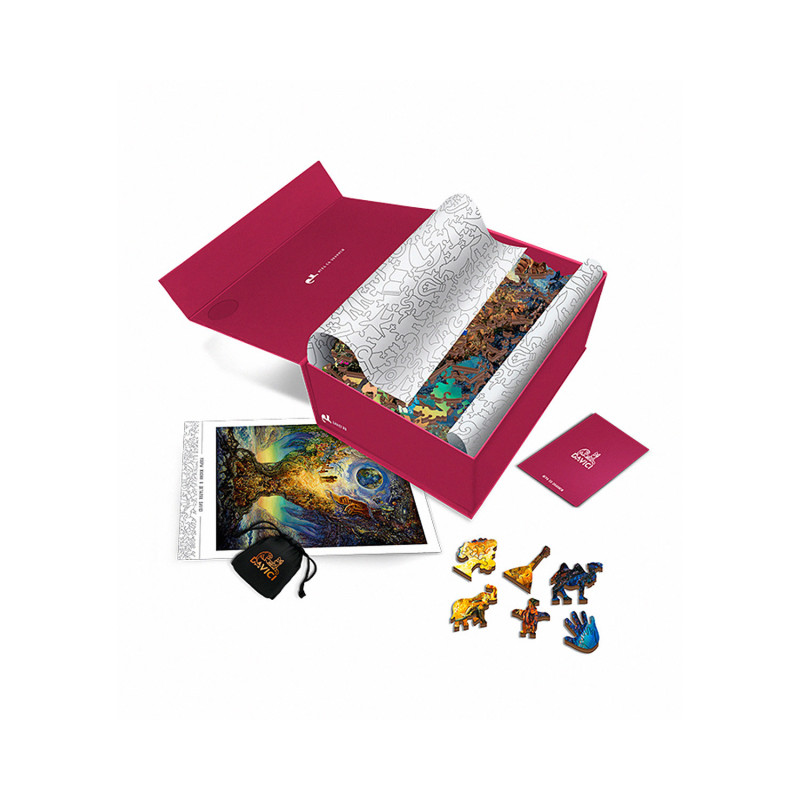 DaVICI Premium Holzpuzzle "Millenium. Baum des Friedens"