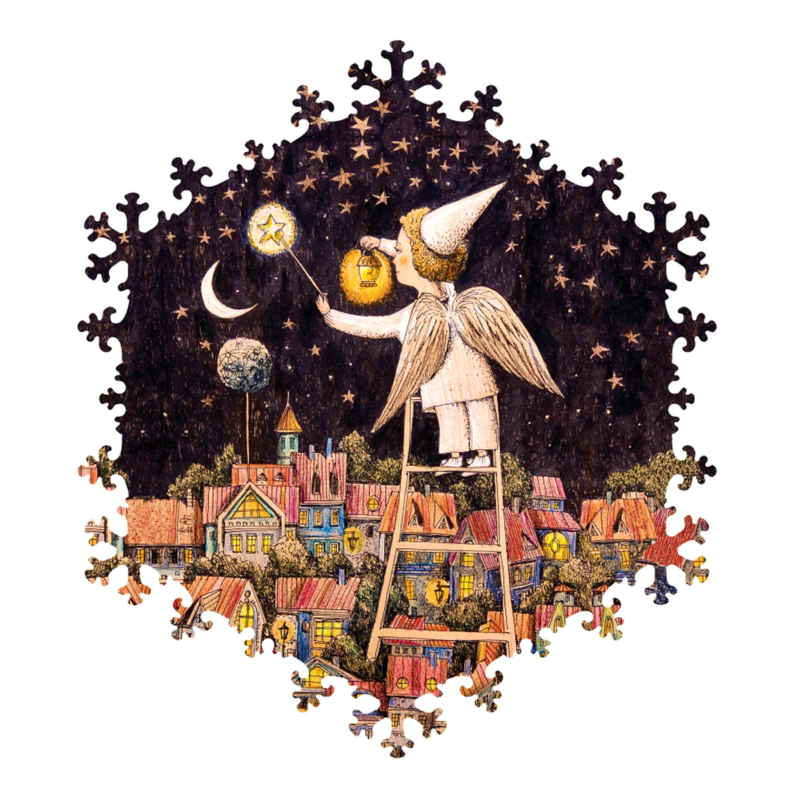 DaVICI Premium Holzpuzzle "Sternenhimmel"