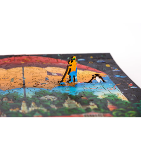 DaVICI Premium Holzpuzzle "Tag und Nacht"