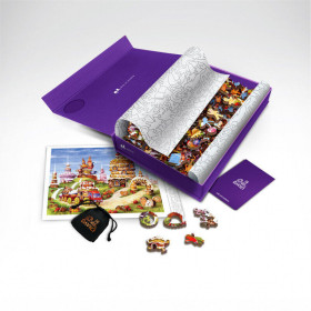 DaVICI Premium Holzpuzzle "Kuchenberge"
