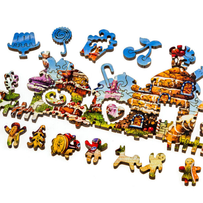 DaVICI Premium Holzpuzzle "Kuchenberge"