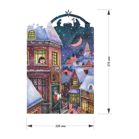 DaVICI Premium Holzpuzzle "Weihnachtsengel"