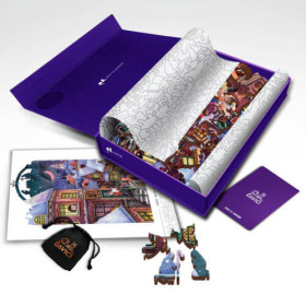 DaVICI Premium Holzpuzzle "Weihnachtsengel"