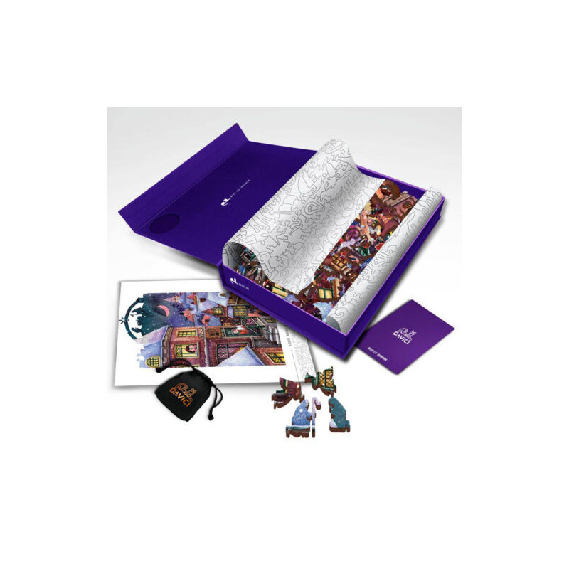 DaVICI Premium Holzpuzzle "Weihnachtsengel"