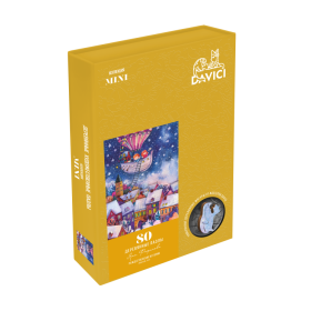 DaVICI Premium Holzpuzzle "Die Weihnachtsfahrt"