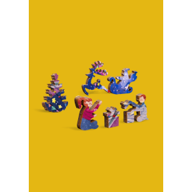 DaVICI Premium Holzpuzzle "Die Weihnachtsfahrt"