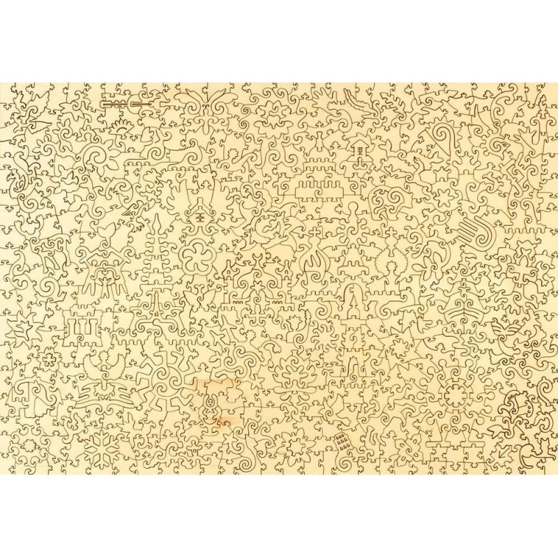 DaVICI Premium Holzpuzzle "Frieden auf Erde"